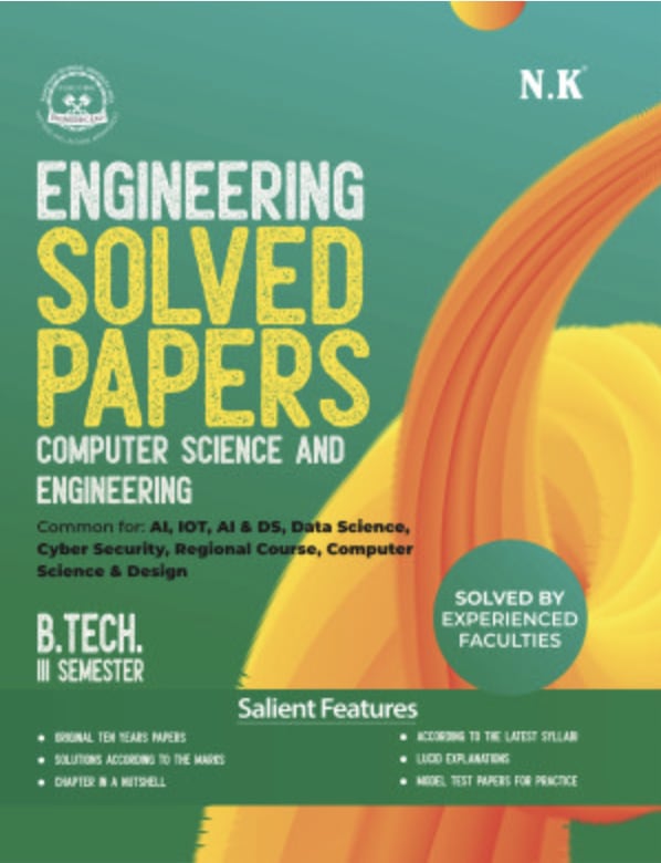 NK RTU B Tech Computer Science Engineering CSE Solved Papers III Sem - Image 1
